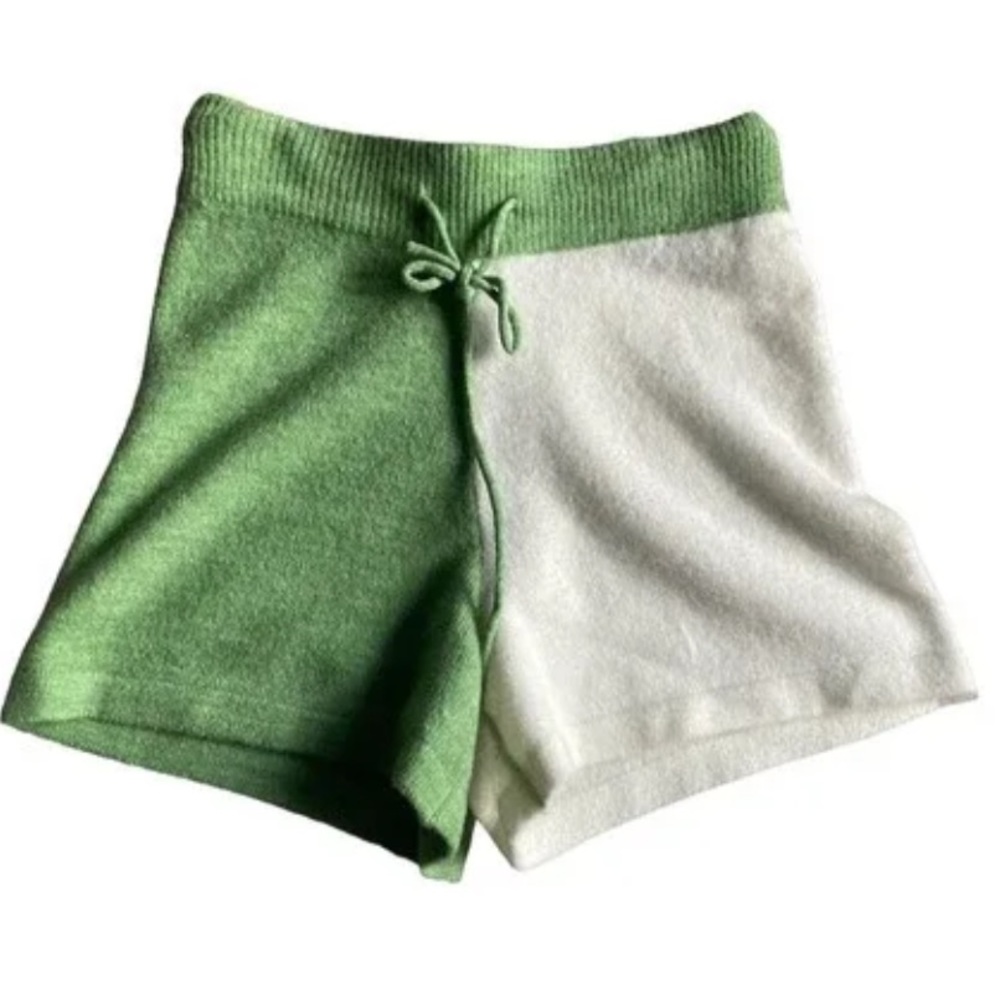 Anthropologie Lea Color Block Lounge Shorts Size M
